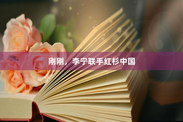 刚刚，李宁联手红杉中国